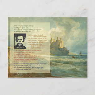 Edgar Allan Poe Vykort