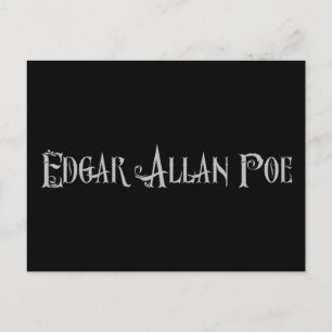 Edgar Allan Poe Vykort