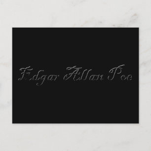 Edgar Allan Poe Vykort