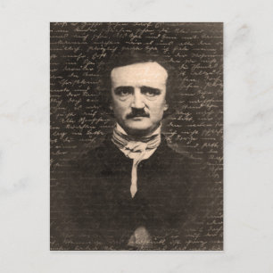 Edgar Allan Poe Vykort