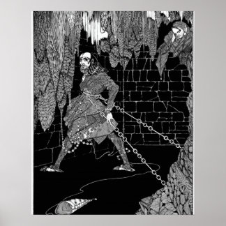 Edgar Allan Poes Cask of Cintillado Poster