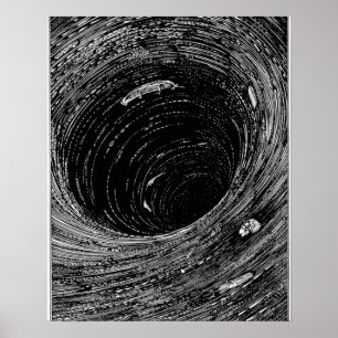 Edgar Allan Poe's Descent in i Maelstrom Poster