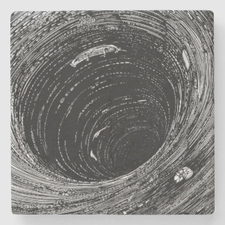 Edgar Allan Poe's Descent in i Maelstrom Stenunderlägg