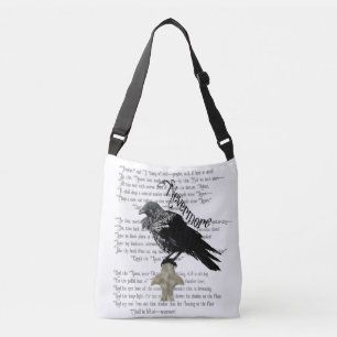 Edgar Allan Poe's Raven Axelväska
