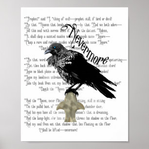 Edgar Allan Poe's Raven Poster