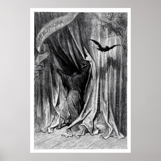 Edgar Allan Poe's Raven - Poster ändå (Framsidan)