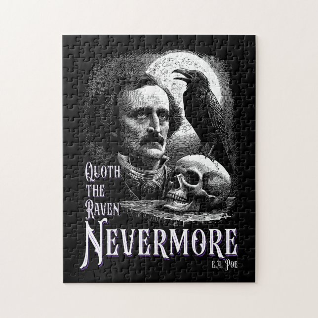Edgar Allan Poes's Raven Ickmore Pussel (Vertikal)