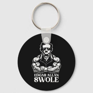 Edgar Allan Swole Gymträning Och Fitness Bodybuild Nyckelring