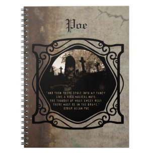 Edgar Allen Poe Anteckningsbok