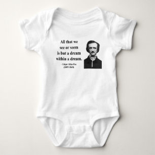 Edgar Allen Poe citationstecken 1b Tröja
