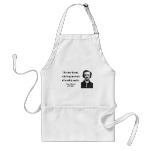 Edgar Allen Poe citationstecken 2b Förkläde