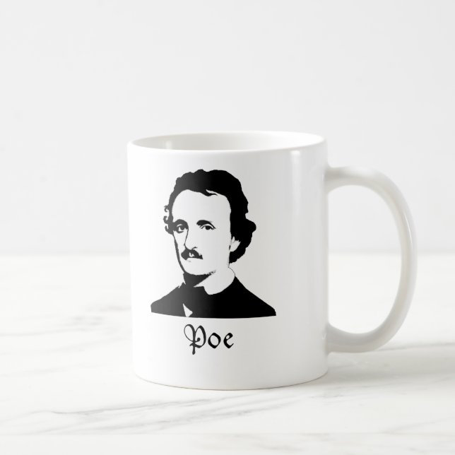 Edgar Allen Poe Kaffemugg (Höger)