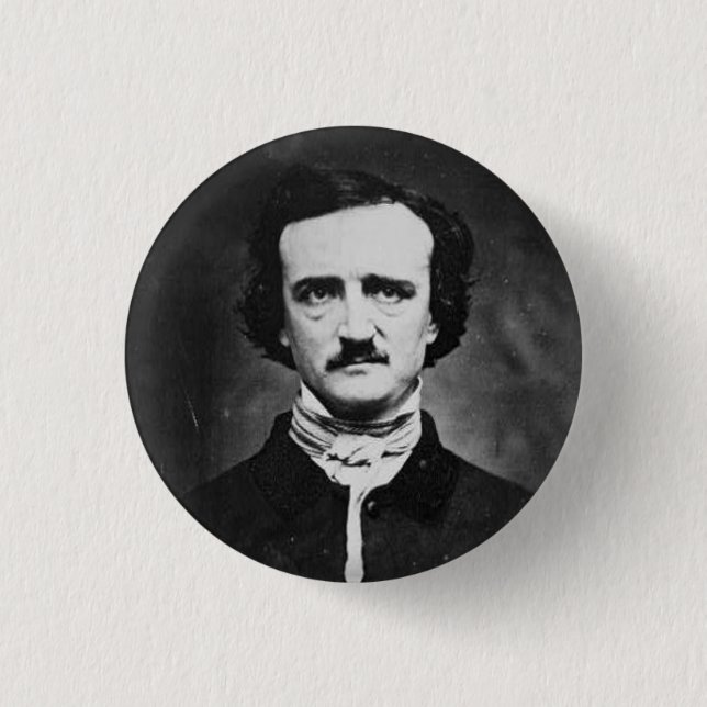 Edgar allen poe knapp (Framsida)