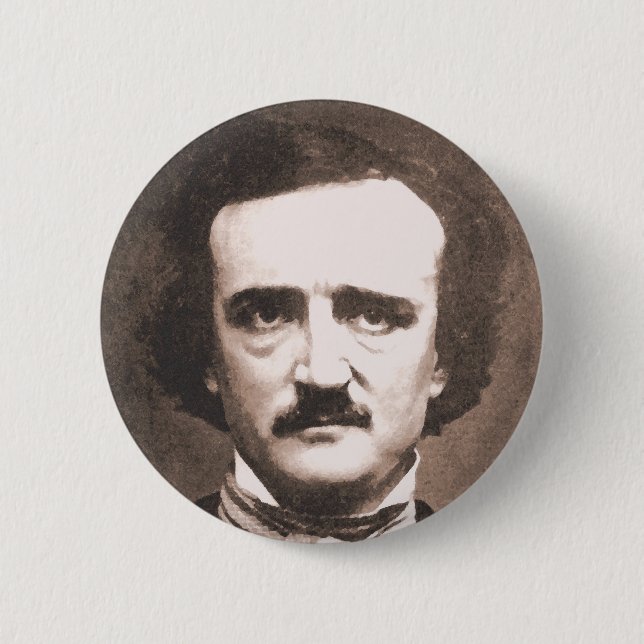 Edgar Allen Poe knäppas Knapp (Framsida)