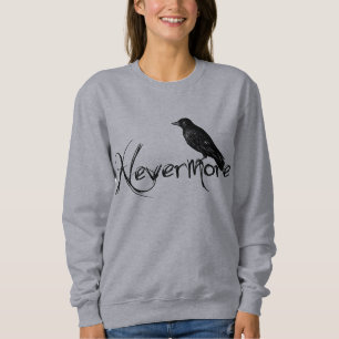 Edgar Allen Poe korpsvarta Nevermore Halloween Tee