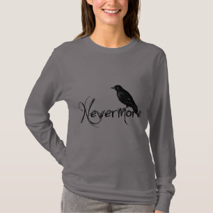 Edgar Allen Poe korpsvarta Nevermore Halloween Tröja