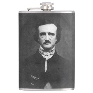 Edgar Allen Poe med citationstecken Fickplunta