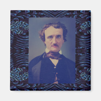 Edgar Allen Poe Photo Magnet