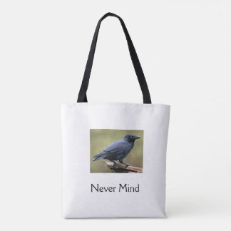 Edgar Allen Poe Raven Mind Tote Tygkasse