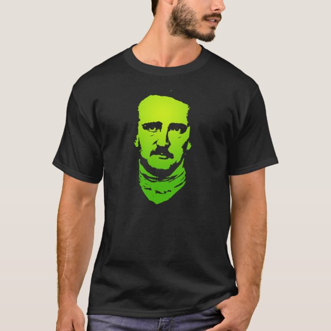 Edgar Allen Poe utslagsplats Tee Shirt (Framsida)