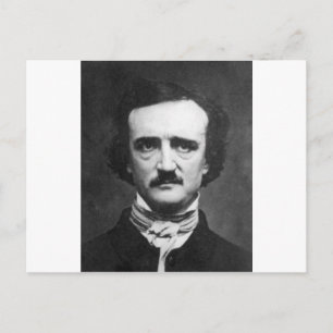 edgar allen poe vykort
