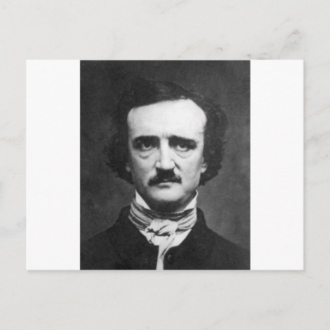edgar allen poe vykort (Framsida)
