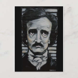 Edgar Allen Poe Vykort