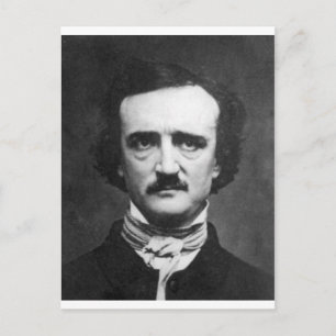 edgar allen poe vykort