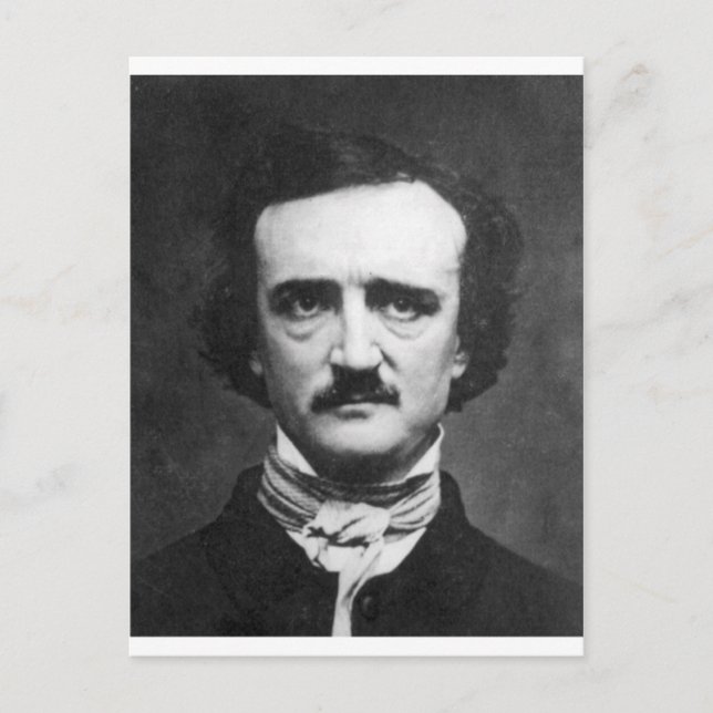 edgar allen poe vykort (Framsida)