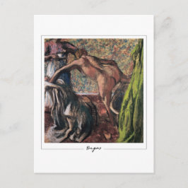 Edgar Degas #14-2 - Finkonst Postkort Vykort