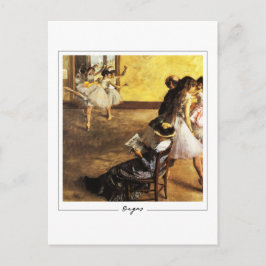 Edgar Degas #152-2 - Finkonstkort Vykort