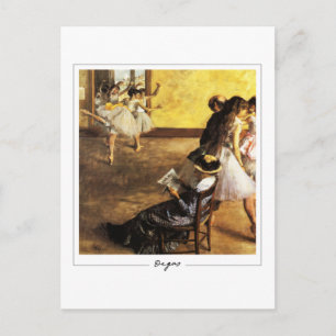 Edgar Degas #152-2 - Finkonstkort Vykort