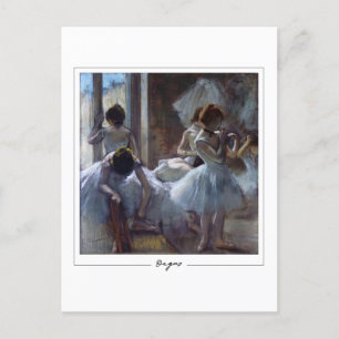 Edgar Degas #1 - vykort för finkonst