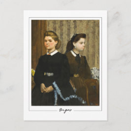 Edgar Degas #25-2 - Finkonstkort Vykort