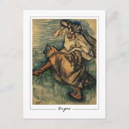 Edgar Degas #285-2 - Finkonst Postkort Vykort