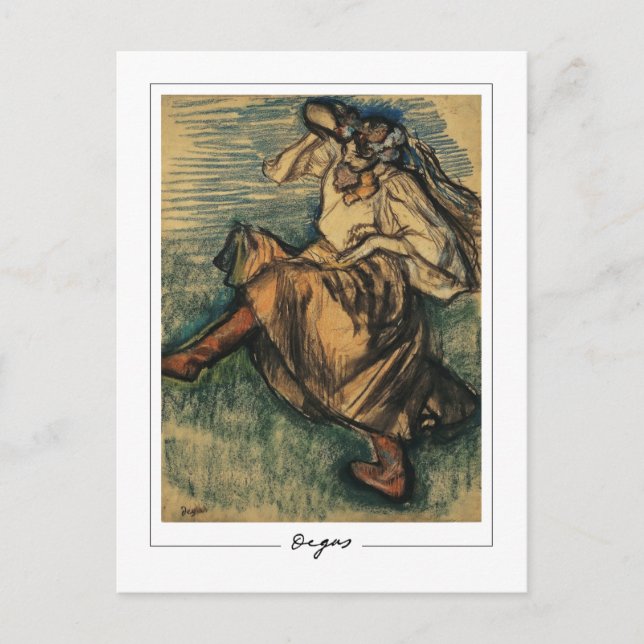 Edgar Degas #285-2 - Finkonst Postkort Vykort (Framsida)