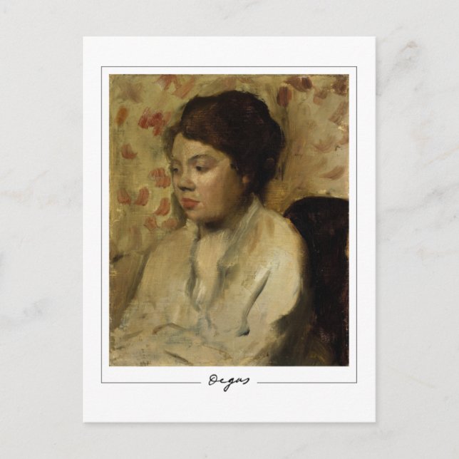 Edgar Degas #328-2 - Finkonstkort Vykort (Framsida)
