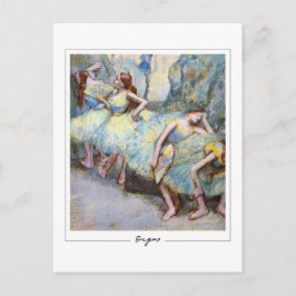 Edgar Degas #337-2 - Finkonstkort Vykort