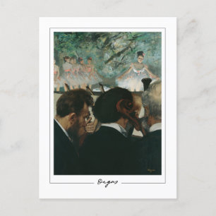 Edgar Degas #5-2 - vykort för finkonst