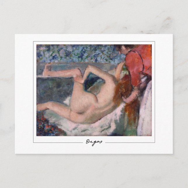 Edgar Degas #5 - Konstkort Vykort (Framsida)