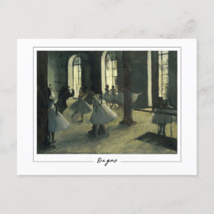 Edgar Degas #7-2 - vykort för finkonst