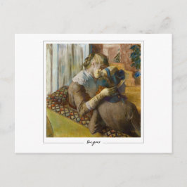 Edgar Degas #95-2 - Finkonst Postkort Vykort