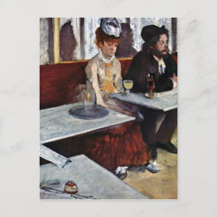 Edgar Degas - Absinthe Vykort
