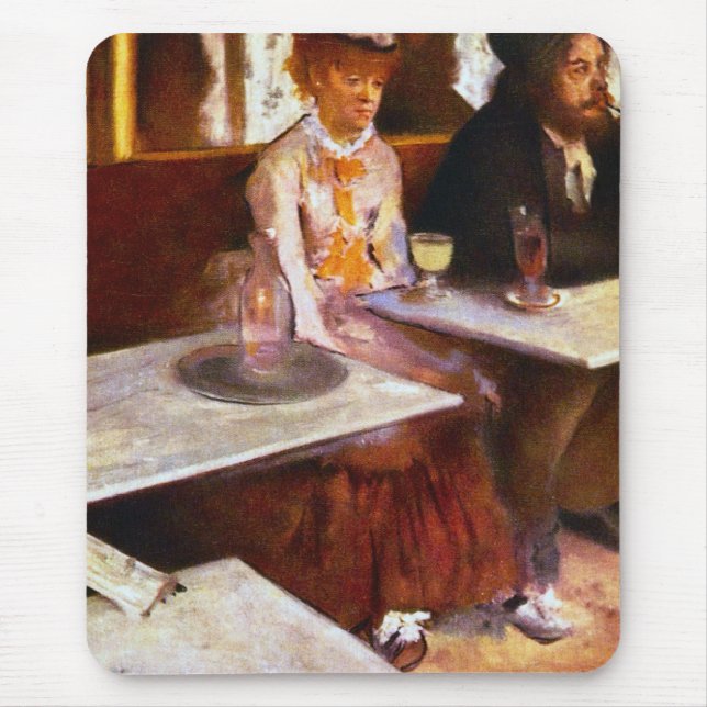 Edgar Degas - Absinthesupare Musmatta (Framsidan)