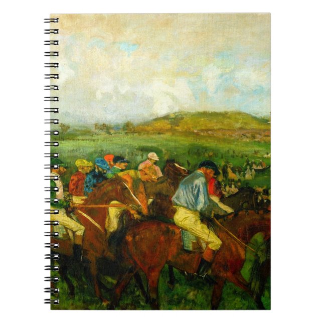 Edgar Degas  Anteckningsbok (Framsidan)