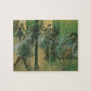 Edgar Degas att repetera för dansare Pussel