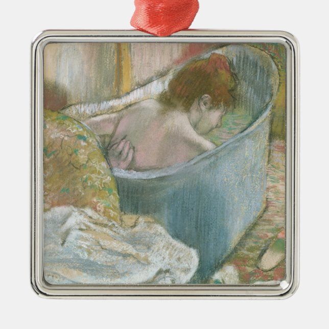 Edgar Degas | badet Julgransprydnad Metall (Framsidan)