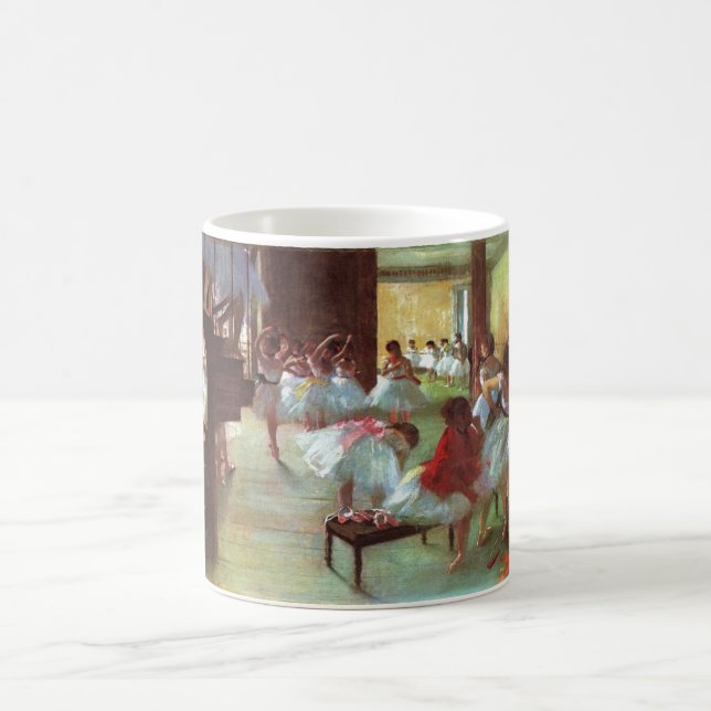 Edgar Degas - balett 1879-80 skor Kaffemugg (Center)