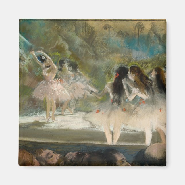 Edgar Degas - Balett på Parisoperan Magnet (Framsidan)