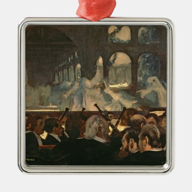 Edgar Degas | balettplatsen, Meyerbeers opera Julgransprydnad Metall (Framsidan)